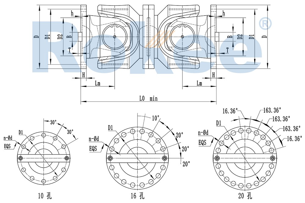 ROWH-WD Cardan Shaft